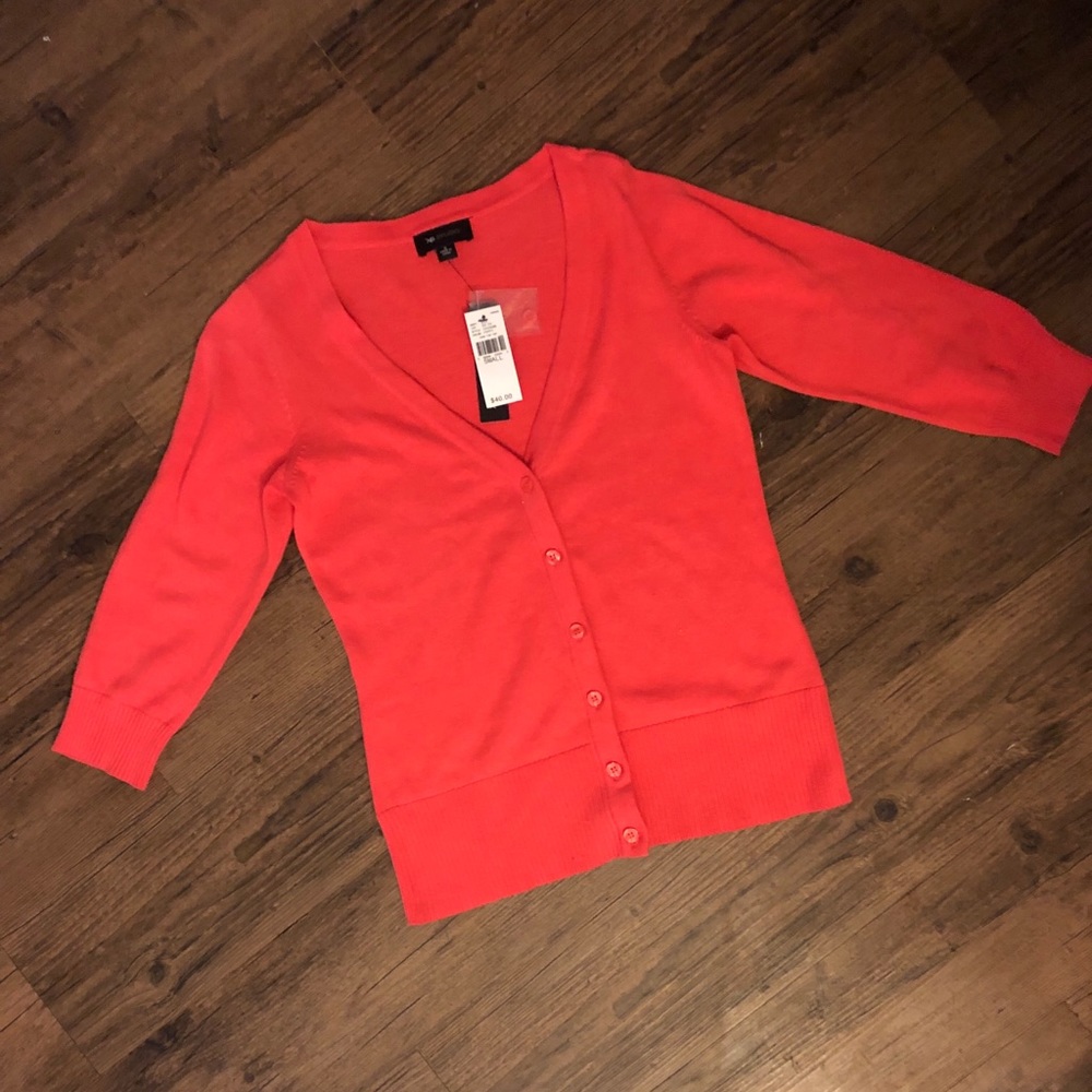NWT Coral Cardigan